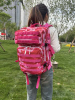 Mochila Táctica Grande 45L 3P Para Senderismo Y Camping Bolsa De Deporte Al Aire Libre Impermeable Rucksack De Escalada - details 46