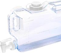 Dispensador de bebidas de plástico 3 litros con grifo para frigorífico 31 x 21,5 x 7 cm, botella dispensadora agua, tanque, garrafa reutilizable con grifo para nevera, M2 Tec - details 1