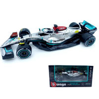 Modelo De Coche De Carreras F1 Mercedes Benz-AMG W13 Bburago 2022 1:43 Aleación De Metal Juguete De Lujo Para Niños Regalo Para Hamilton Russell - details 5