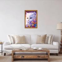 Rompecabezas De Gato Pintado a Mano 300 Piezas Para Adultos Y Niños Juego Familiar Decoración De Hogar Artística - details 3