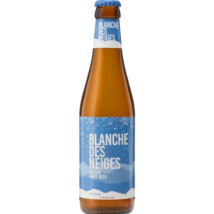 6 uds x Blanche Des Neiges 33Cl cerveza Belga blanca de trigo de Navidad - 1