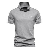 2024 Primavera y novedad de verano, POLO deportivo de solapa de algodón puro para hombre, camisa POLO de talla europea, camiseta de manga corta bordado informal a la moda para hombre - details 3