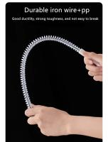Cepillo De Limpieza Para Tubos Largo Y Flexible Para Cocina Baño Cepillo De Aseo Para Desobstruir Tuberías De Cocina Y Baño Con Cerradura De Agujero Herramienta De Limpieza Doméstica Ecológica - details 7