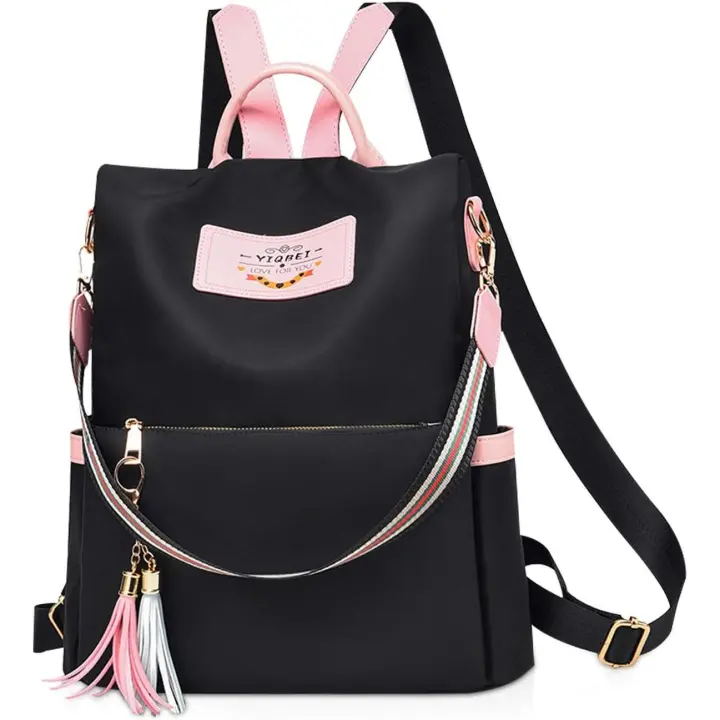 Bolso de moda Mochilas Negries Bolso bandolera de viaje Bolso de Hombre para Niños Bolso imperable de nylon Oxford Bolsos de Lona Casuales - 1
