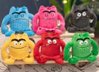Kit de Animales de peluche de monstruo colorido de 15 CM, juego de juguetes de peluche de monstruo, muñeca emocional, mi Pequeño monstruo emocional de Dibujos animados - details 2