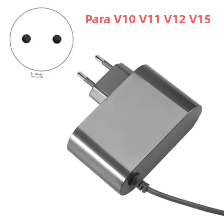 Adaptador De Alimentación Para Aspiradora Dyson V10 V11 V12 V15 Cargador De Batería Reemplazable Cable De Energía 30.45V 1.1A - 1