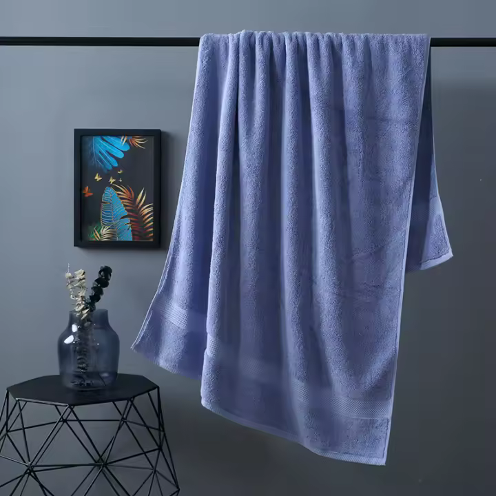 GOOZONE HOME de 800g, Algodón de fiber Largo para Hotel, 80 × 160 cm, absorbente y Suavidad - 1