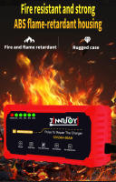 Cargador De Batería Para Coche Y Motocicleta 12V Inteligente Carga Rápida Con Pulso Y Mantenimiento Pantalla LED Moto Cargador De Batería - details 11