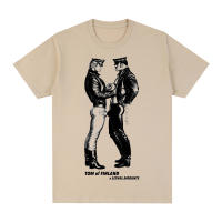 Camiseta Tom of Finland LGBT GAY Vintage Arcoíris Hombre Mujer Algodón Casual Estilo Vintage T-Shirt Top Transpirable - details 1