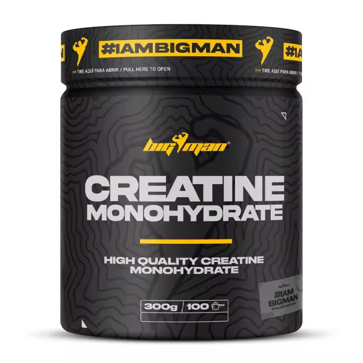 BigMan - Pure Creatine Monohydrate 300 g - Creatina monohidrato micronizada -  Sabor: Neutro - 1