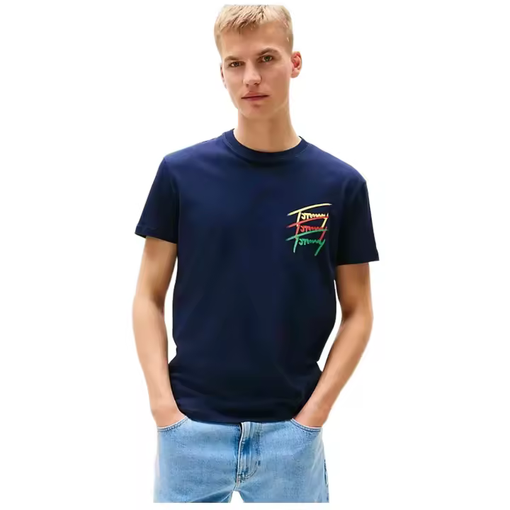 Camiseta de Manga Corta Tommy Hilfiger  para hombre en color azul - 1