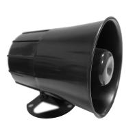Alarma De Sirena Universal Para Coche Motocicleta Camión 125dB Fuerte Advertencia Mini Altavoz 12V 24V 15W Negra ABS - details 8