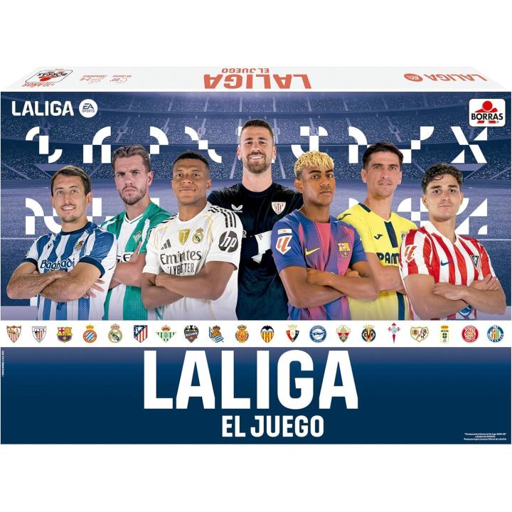 El Juego de LALIGA 25/26, Juego de Mesa de Estrategia basado en la EA Sports. El Juego de Mesa para Amantes del fútbol. Recomendado a Partir de 10 años, Partidas de 60' (Educa 20440)