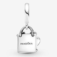 Pandora Charm de Colgante en Plata de Lei Bolsa de Compras Pandora 799536C00,Incluye Caja Original - details 0