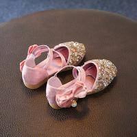 Sandalias De Verano Para Niñas Con Diamantes Y Lazo Decorativo Zapatos De Princesa Para Bebés Niñas Zapatos De Baile Casuales Para Niñas Pequeñas Talla Verdadera - details 2