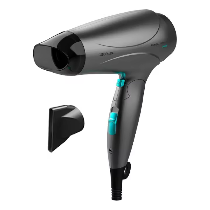 Cecotec Secador de pelo DC IoniCare Power&Go Black - 1
