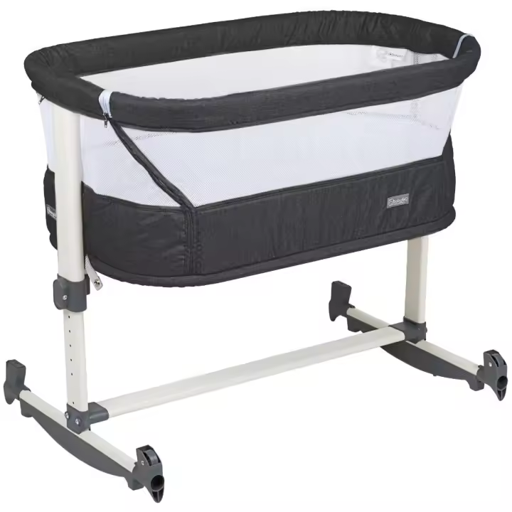 Berço Co-Sleep babyGO Vivaldi Dark Grey - 1