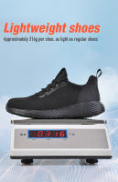 Zapatos De Seguridad Para Hombre Con Punta De Acero Indestructibles Y Protección Contra Punzadas Botas De Trabajo Ligeras Y Resistentes - details 12