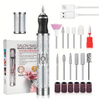 YIKOOLIN Máquina De Uñas Eléctrica Profesional 20000RPM Para Archivar Uñas De Acrílico Y Gel Herramienta De Manicura Y Pedicura Set De Manicura - details 0