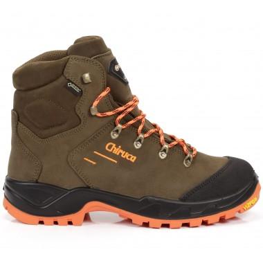 Botas de montaña y trekking Unisex Chiruca Game Force Hi Vis 38 Gore-Tex Verde