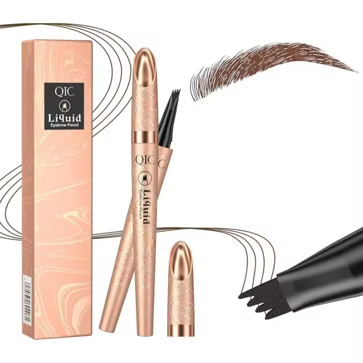Lápiz de Cejas Microblading Impermeable 3D 2024 con 4 Puntas - 1