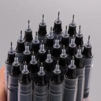 Juego De 10 Bolígrafos De Gel De Alta Calidad Tipo Aguja Plásticos Para Escuela Y Oficina Suministros Kawaii De Escritura 0.5mm - details 1