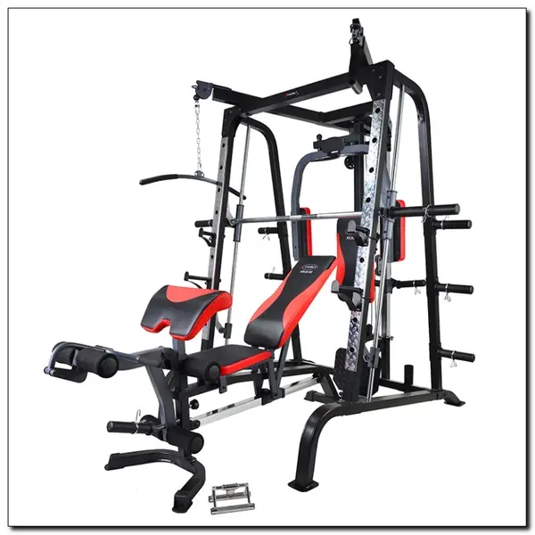 MÁQUINA SMITH/SMITH MACHINE PROFESIONAL HMS ALTALS 2 CON BANCO AJUSTABLE - 1