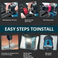 Taladro De Impacto Eléctrico Sin Cable 10mm Motor Brushless Para Batería Makita 18V Herramienta De Rompehielos Y Perforación Para Hogar DIY - details 5