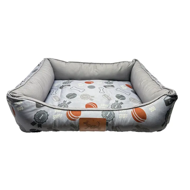 Petking Cama para Perros y Gatos Súper Suave y Transpirable, Base Cómoda Rellena de Fibra Hueca, Fabricada con Materiales de Alta Calidad - 1