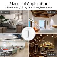 Sensor De Puerta Y Ventana Inteligente ZigBee Tuya Seguridad Doméstica Sistema De Alarma Para Alexa Google Detector De Apertura Y Cierre - details 5