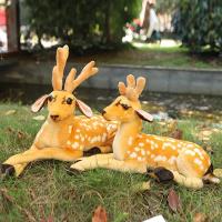 Juguete De Peluche Gigante Animal Real Vida Cervo Simulación Modelo De Sika Para Niños Regalo De Cumpleaños Propiedad Educativa - details 2