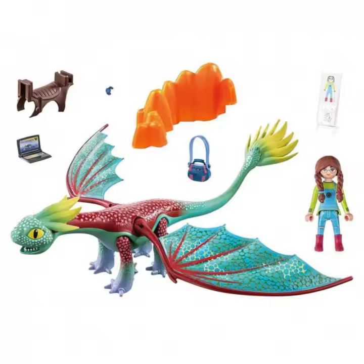 Playmobil Dragons: Nine Realms: Feathers & Alex - 1
