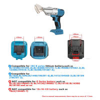 Tijeras Eléctricas Sin Cable 500W Para Cortar Hojas De Hierro Herramientas De Corte De Metal Compatible Con Batería Makita/Dewalt 18V - details 7