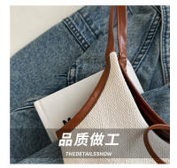 Bolso De Hombro Para Mujer De Gran Capacidad 2025 Nueva Moda Casual Simple Para Clase Y Comuting Bolso De Mano Satchel - details 3