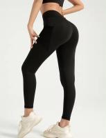 MOV-Pantalones deportivos y de fitness, pantalones color melalgodón, Mallas elásticaspara Correr, Elevación de cadera, High Belt, control del medio ambiente, pantalones de yoga - details 30