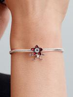 Pandora - Stranger Things - Charm de Demogorgon móvil - Plata de ley - details 2