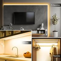 Fita LED COB USB Para Decoración De Cocina Y Habitaciones Con 320 LEDs/M 5V Luz Táctil Dimmer RA90 Para Espejo Y TV - details 1
