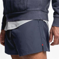 Nuevos Shorts Deportivos Para Hombre 2023 Verano Talla Verdadera Material Poliéster Transpirable Secado Rápido Pantalones Cortos Entrenamiento Running - details 3