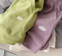 Pantalones Cortos A-line Amplios Con Cinturón Ajustable Para Mujer Estilo Coreano Casual Versátil Para El Hogar Y Deportes - details 3