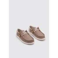 Hey Dude WALLY BREAK STITCH Zapatos Planos Hombre Marrón - details 0