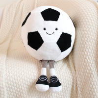 Alfombra De Fútbol Divertida Y Bonita De Peluche Suave Y Creativa Para Decoración De Habitación Juguete De Peluche De Baloncesto Para Adultos Y Niños - details 3