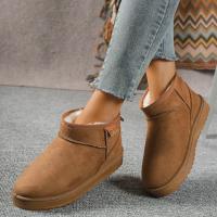Botas De Pies Descansados De Corduroy Para Mujer Invierno 2024 Comodidad No Esmeriladas Antideslizantes Cordura Suela De Goma - details 16