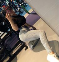 Leggings De Yoga Para Mujer Cintura Alta Sin Costuras Secado Rápido Pantalones Leggings Deporte Gimnasio Correr Slim Push up - details 10