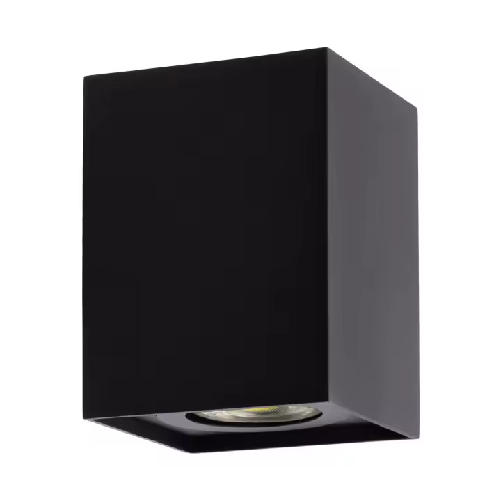 Ledkia Aplique de Techo Aluminio Jaspe Negro Negro - 1