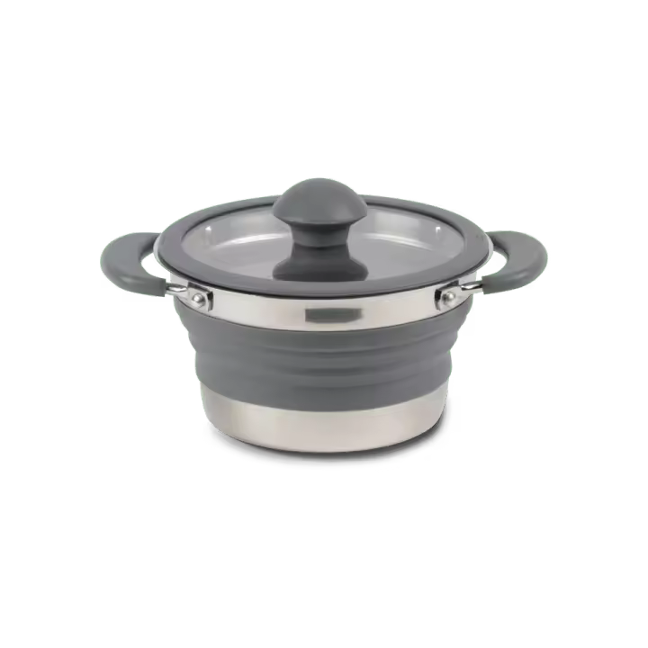 Cacerola de acero plegable de 1 litro - 1