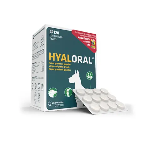 HYALORAL RAZAS GRANDES 120 COMP Pharmadiet - 1