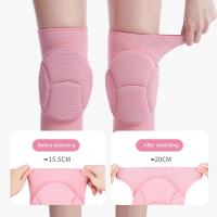1Pcs Protección De Rodilla Antideslizante Espuma Gruesa Para Fútbol Lucha Baloncesto Voleibol Adecuado Para Hombres Y Mujeres - details 6