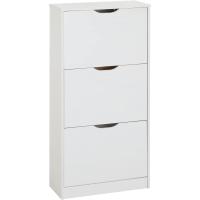 Miramax-mueble Zapatero Con 3 Cajones 18 Pares Almacenamiento De Zapatos De Madera - details 0