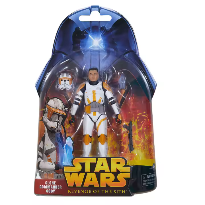 Figura Clone Commander Cody Revenge of the Sith Star Wars 15cmFigura  Coleccionable - Idea de Regalo- Mercancia Oficial - Juguetes para Niños y Adultos - Movies Fans - Muñeco para Coleccionistas y Exposición - 1