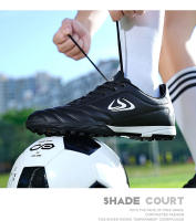 Zapatos De Fútbol Profesionales Para Hombres Negros Zapatillas De Futsal Ultraligeros Antideslizantes Deportivas Para Adultos Y Niños - details 13